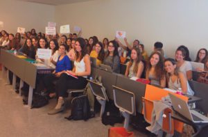 Imagen clase alumnos UPF