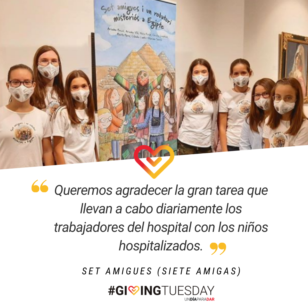 fotografía de las 7 amigas
