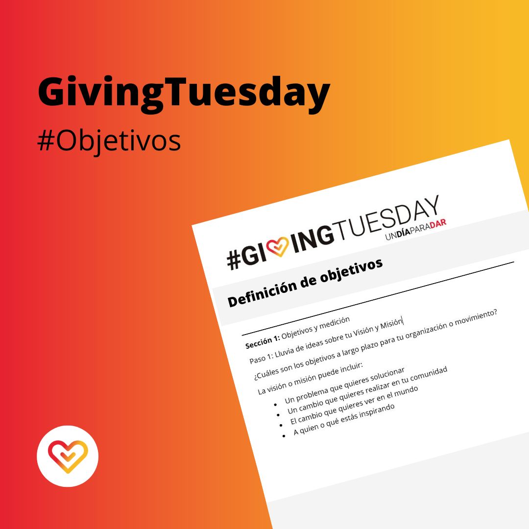 Objetivos GivingTuesday